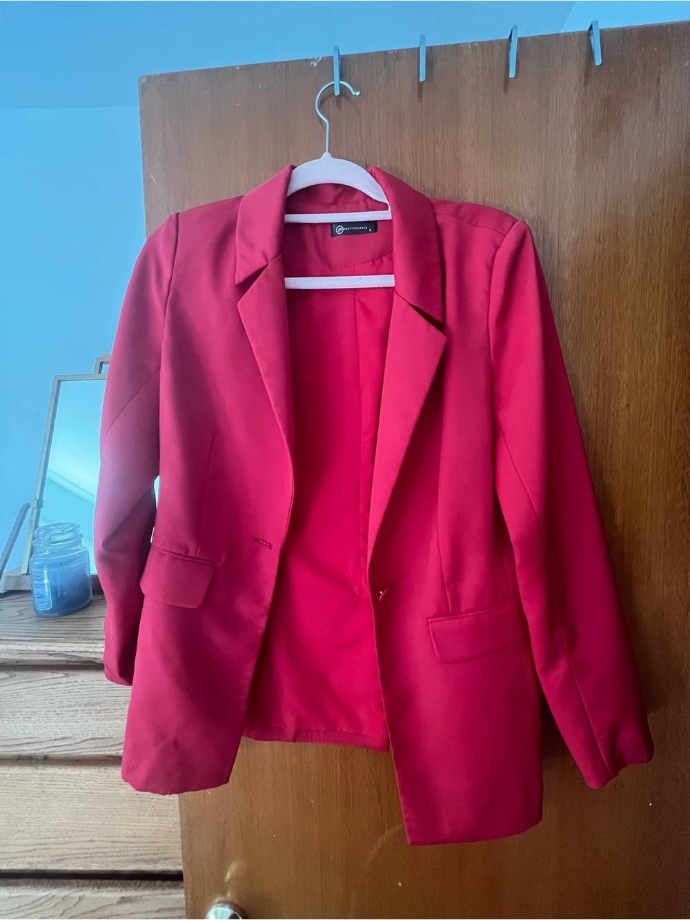 Red Women's Blazer